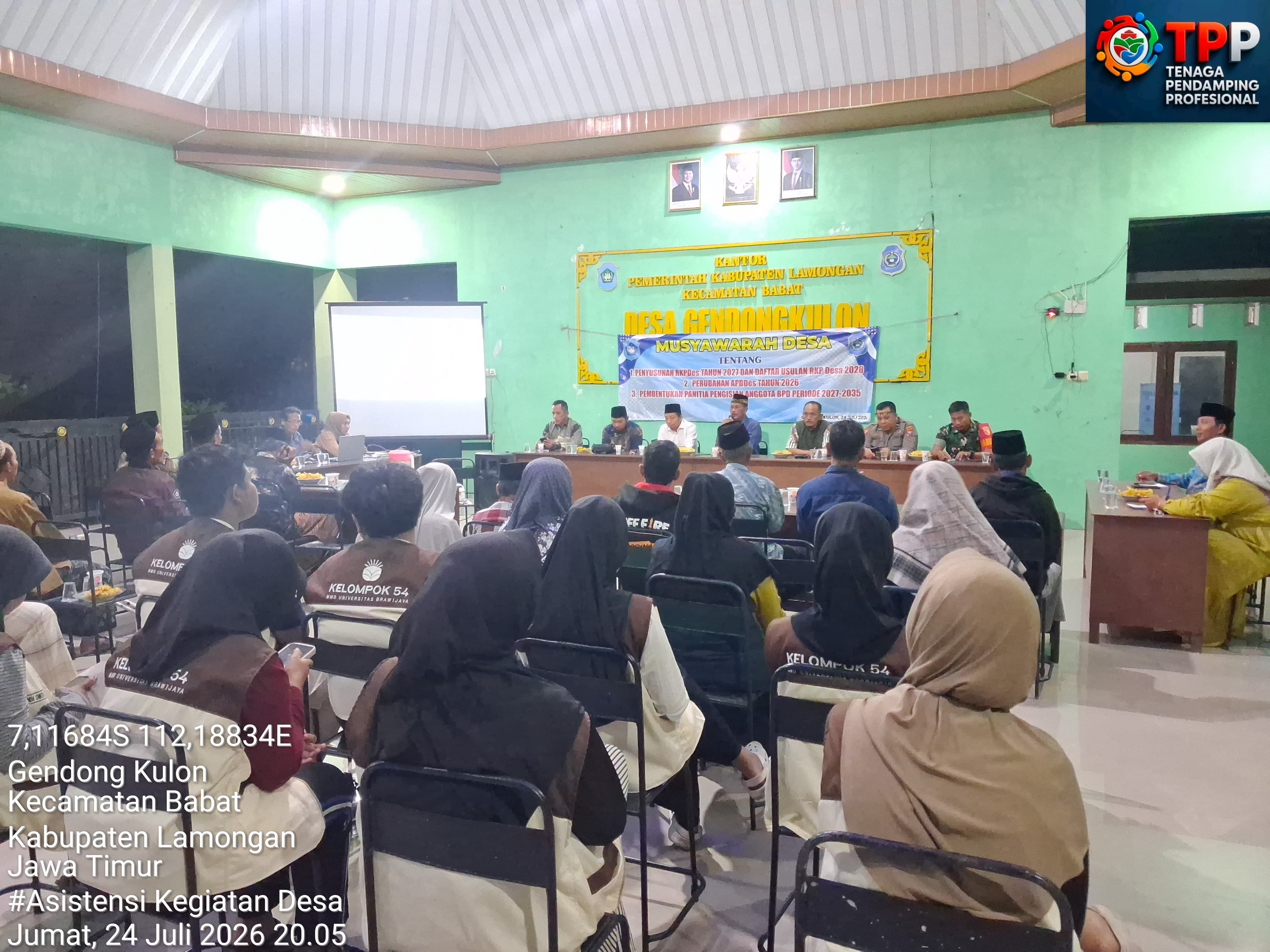 Pemdes Gendongkulon Gelar Musyawarah Desa Bahas Perubahan APBDes 2026 dan RKPDes 2027