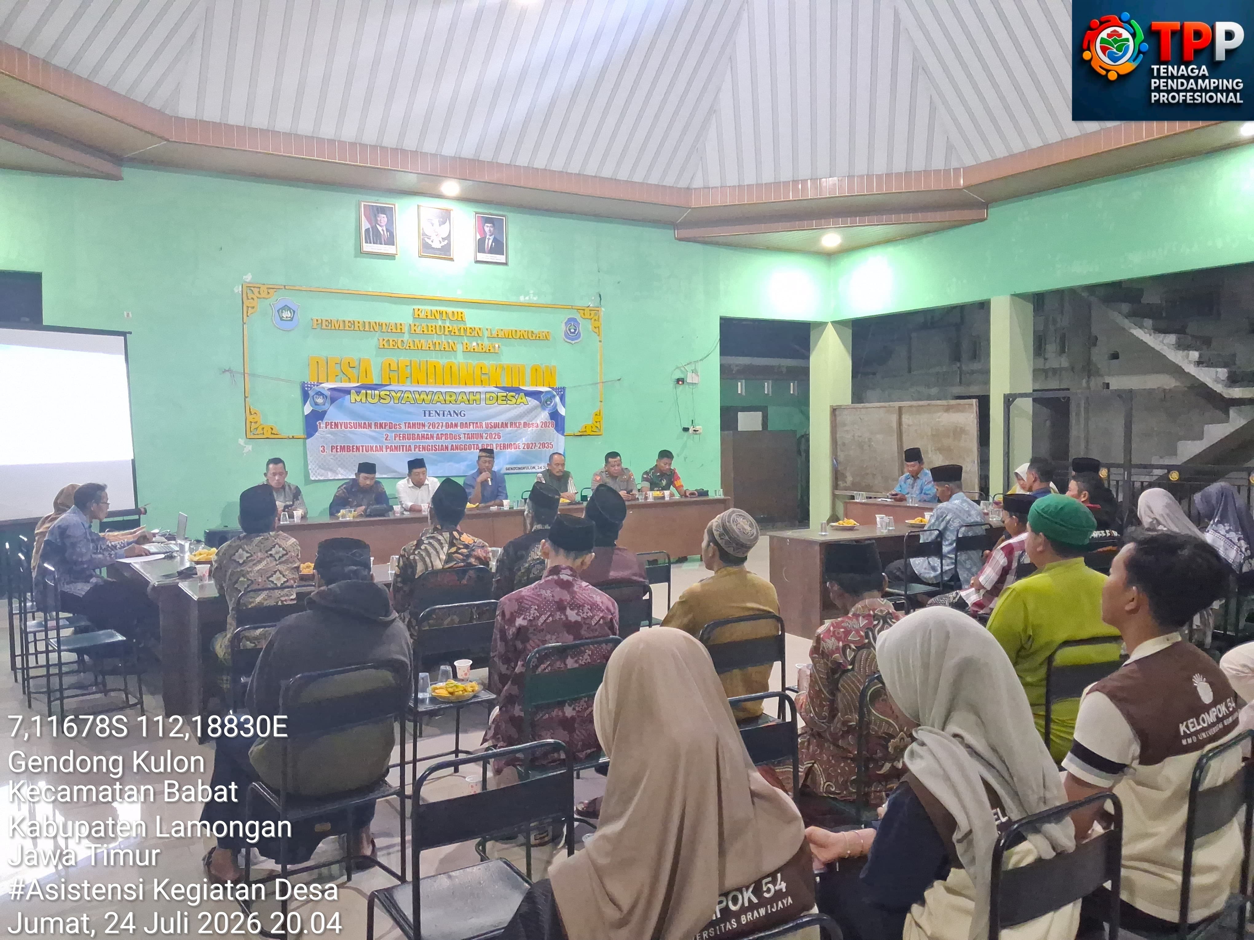 Pemdes Gendongkulon Gelar Musyawarah Desa Bahas Perubahan APBDes 2026 dan RKPDes 2027 - Foto 2